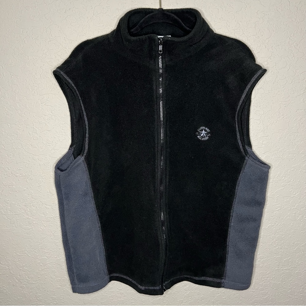 CONVERSE Chuck Taylor All Star Fleece Vest Jacket-Mens L